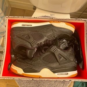 COPY - Jordan 4 Retro Laser Black Gum